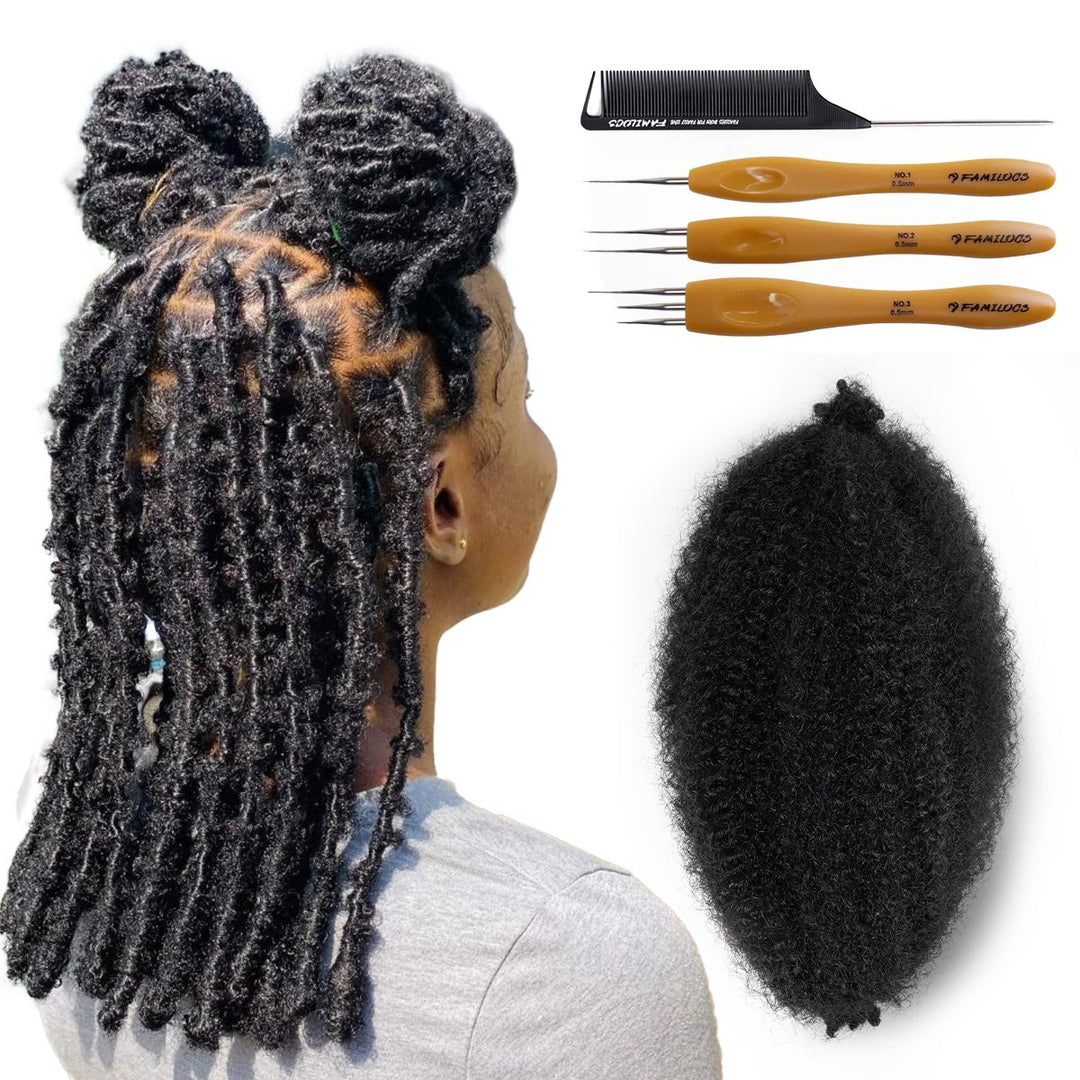 FAMILOCS Human Hair Marley Twist Braiding 16-20inch