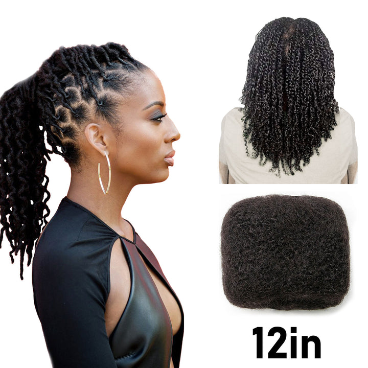 0.4cm XSmall Width Loc Extensiones Cabello humano para hombre / mujer