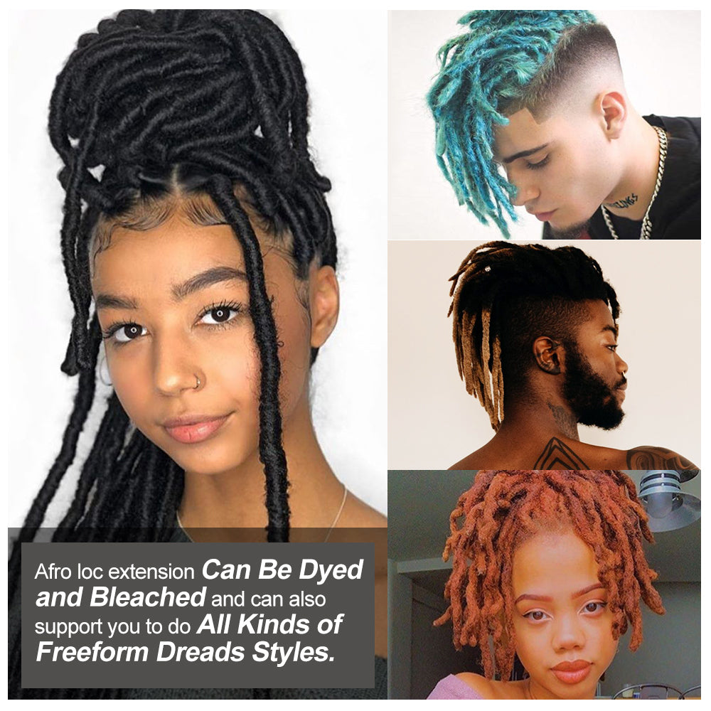 Dreadlock extensions outlet real hair