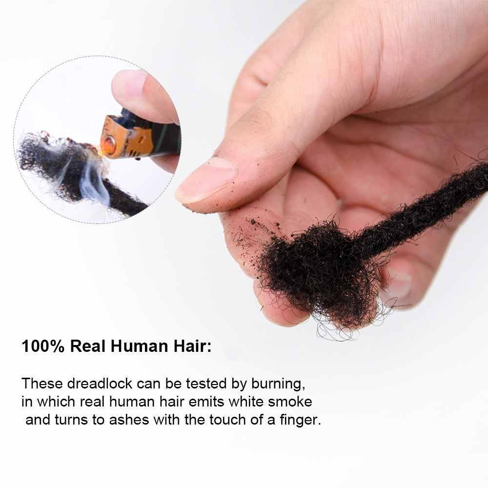 0.4cm XSmall Width Loc Extensions Human Hair for Man/Women – Familocs